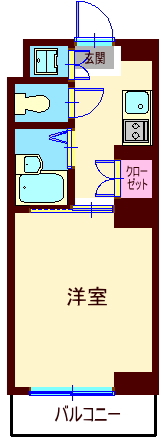 ルーブル中延壱番館の間取り写真