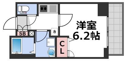 エグゼ天王寺IIの間取り写真