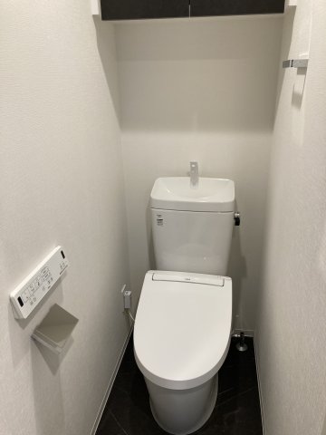 トイレ　ゆったりとした空間のトイレです