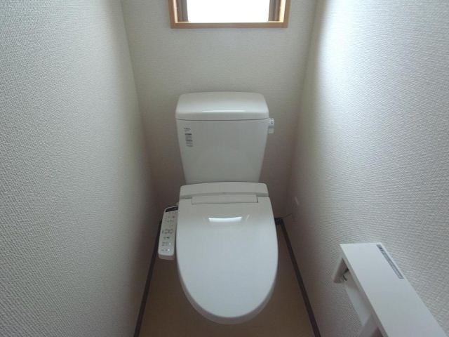 トイレ　ウォシュレットつきのトイレです