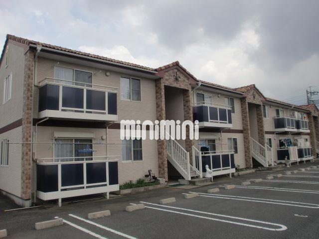 建物外観　オレンジ色の可愛らしい屋根が特徴のオシャレな外観。
