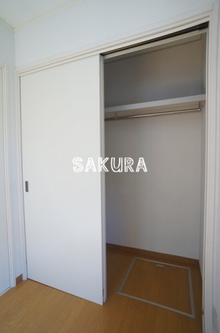 収納　お荷物の多い方でも安心のクローゼット付き♪