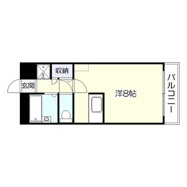 鹿児島市田上のマンションの間取り