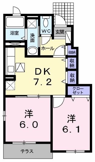 アルカンシエルの間取り