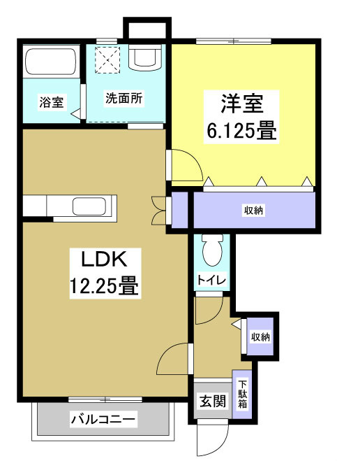 クローバーリーフの間取り