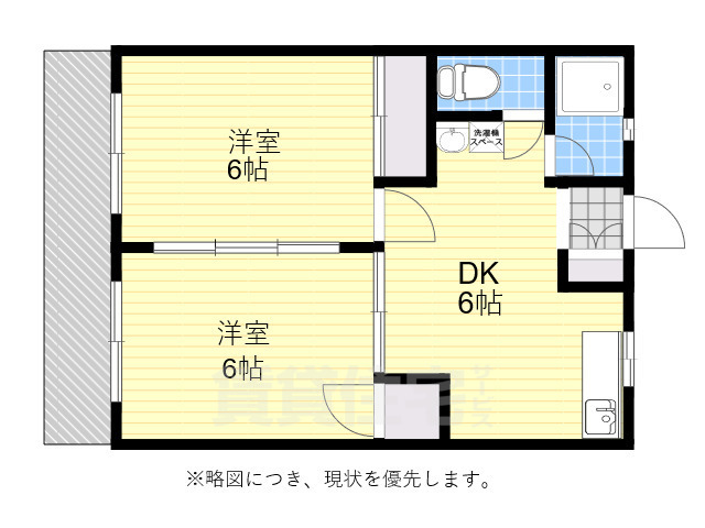 セピアハイツ室見の間取り