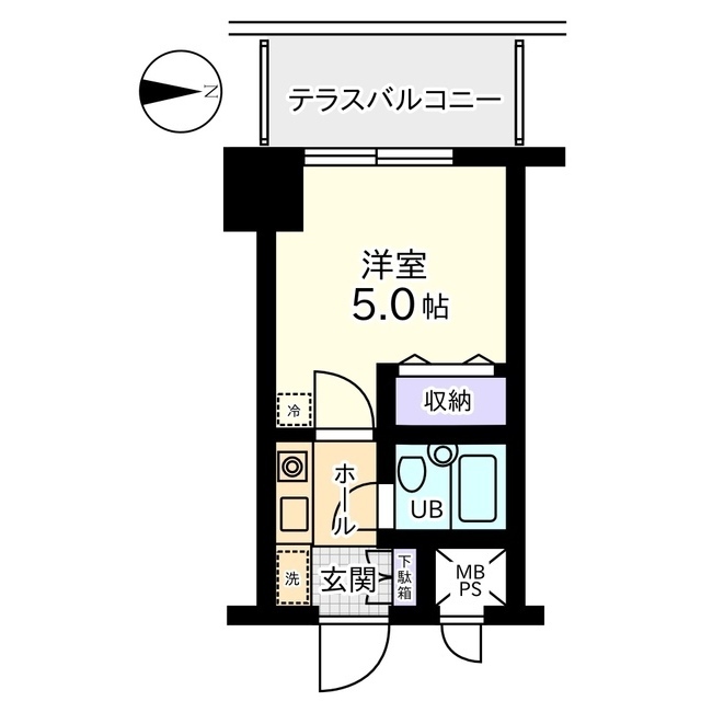 信開トピア足羽の間取り