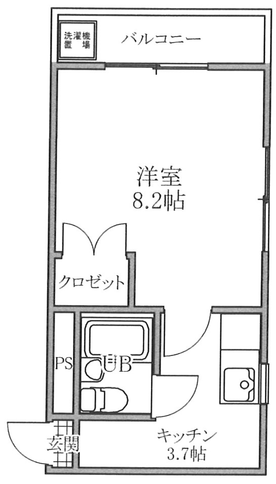 メゾンドココの間取り