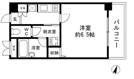 佐竹マンションの間取り写真