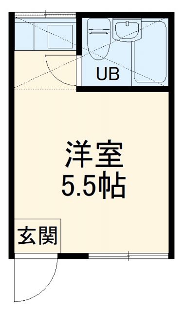 スペース２１０高津の間取り