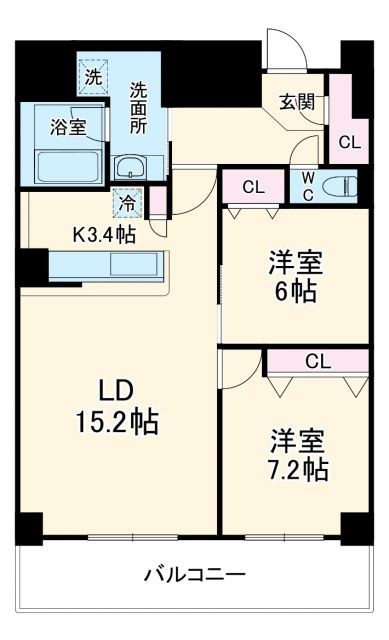 ロイジェント日吉IIの間取り