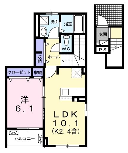 シュトラールの間取り