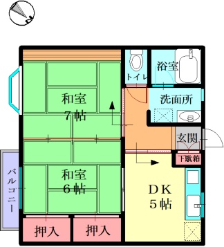 ヴィレッジＳＡＫＯＮの間取り