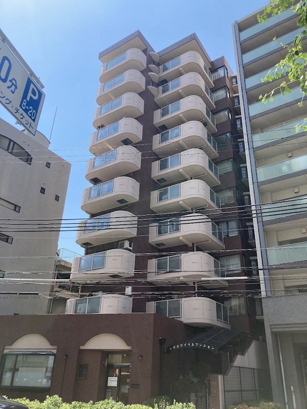 六甲道ロイヤルマンションの建物外観