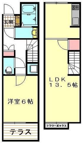 レオネクストメゾンサカタ　42899の間取り