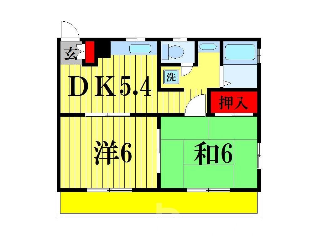 ラ・フォーレ21の間取り