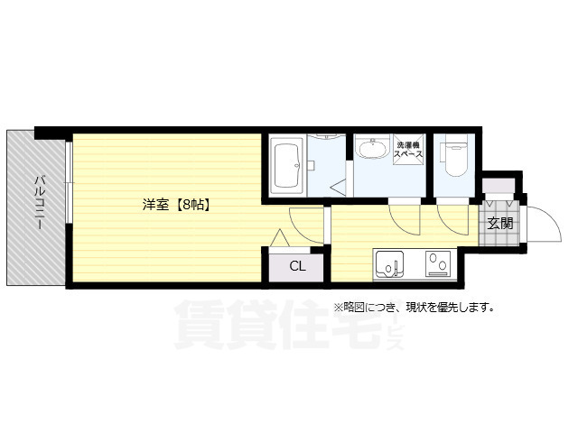 S-RESIDENCE大橋FLUSSの間取り