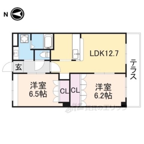 【ＣｒｏｓｓＲｏａｄの間取り】