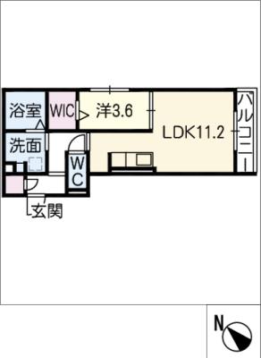 Ｄ－ＲＯＯＭ本荘ＥＡＳＴの間取り