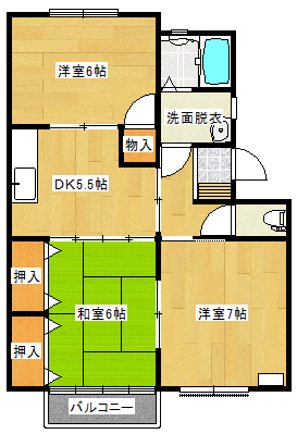 ニュークレルピエスの間取り