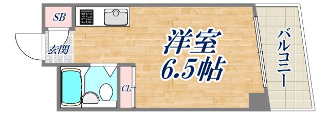 【シャトー第9神戸の間取り】