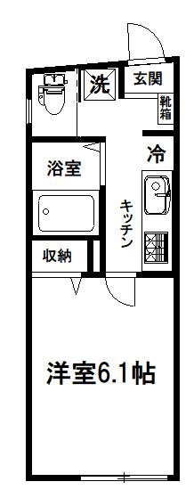 レガシア西新井本町の間取り