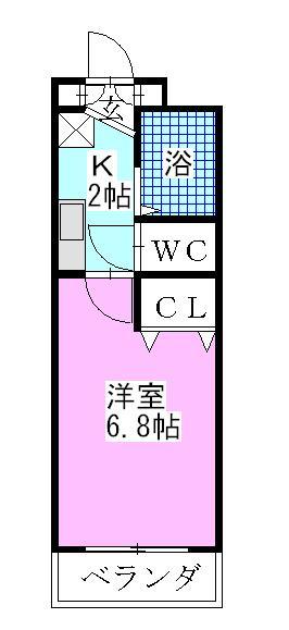 ピアリーさつきの間取り