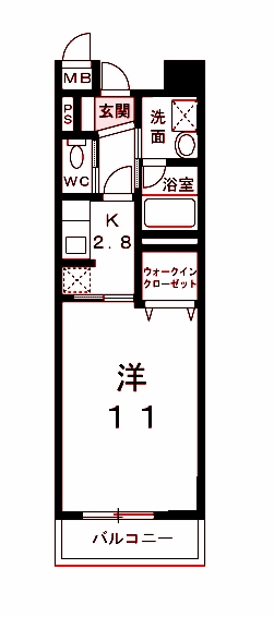 【ボヌールドゥの間取り】