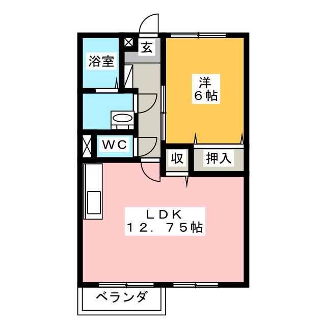 メゾンフォーベルコートの間取り