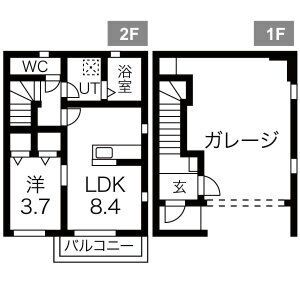 Port Garageの間取り