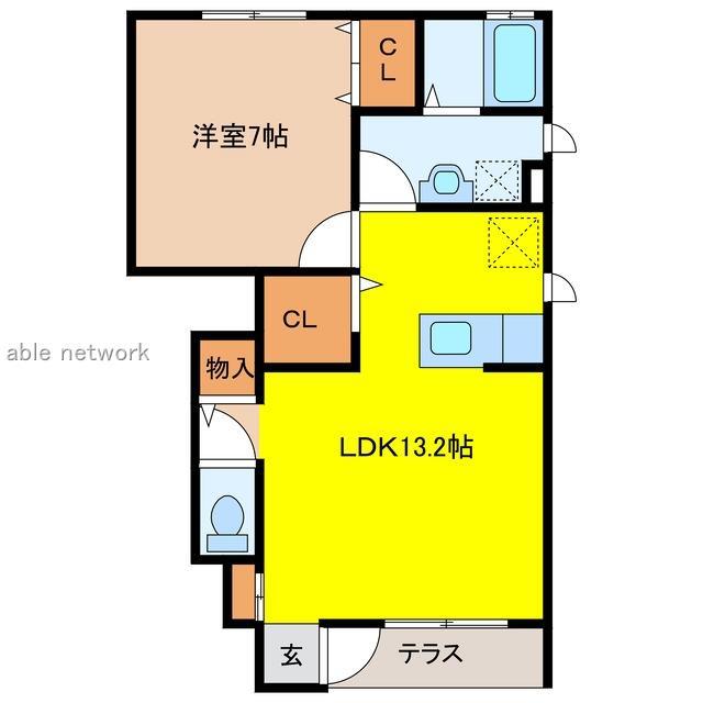 フレーズI、IIの間取り