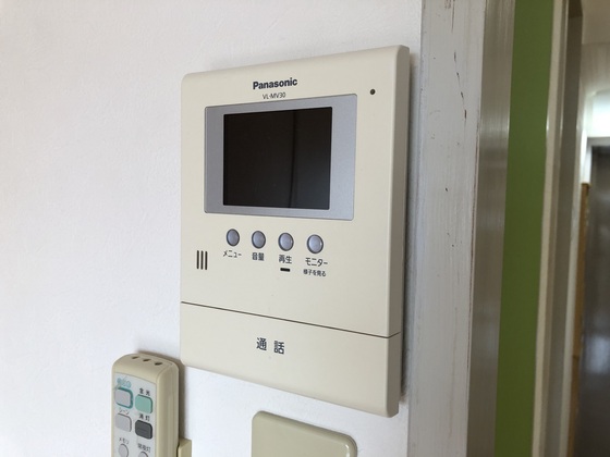 セキュリティ　※他号室の写真です