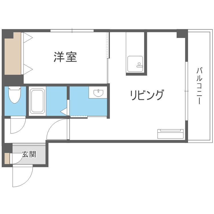 アドバン38の間取り