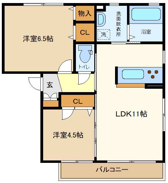 サンフラワーの間取り