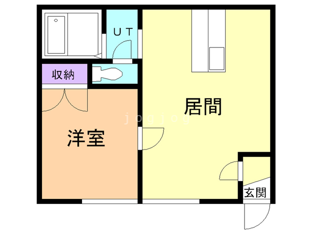 コーポ錦の間取り