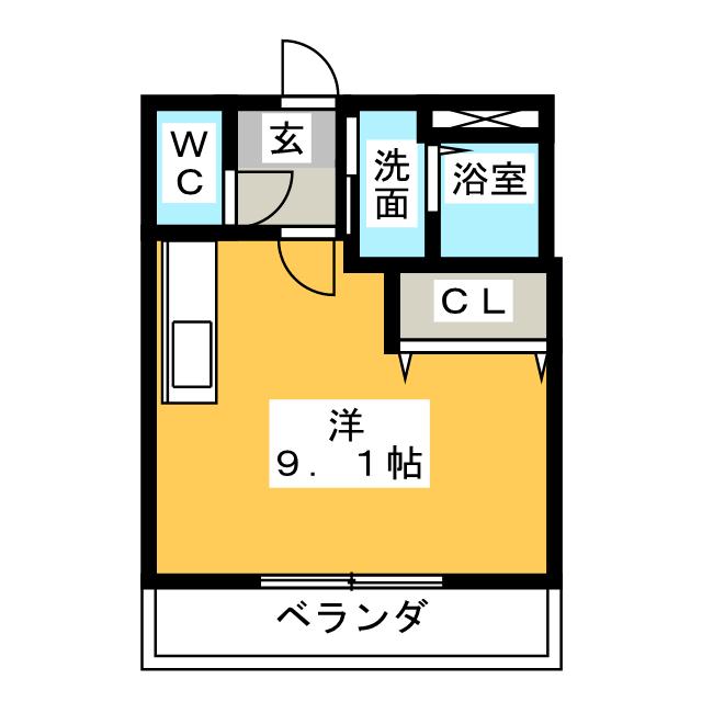 エメラルドノービレIIの間取り