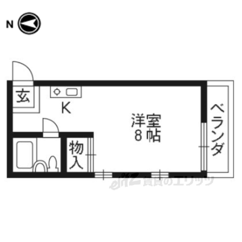 サンライズ大山の間取り