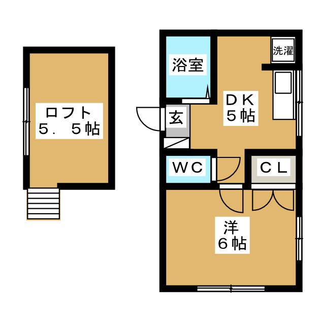 アドバンス鷺宮の間取り