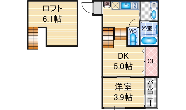 【フエルサの間取り】