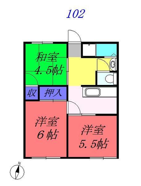 アイムズガーデン１３の間取り