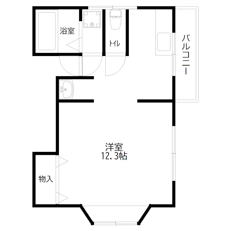 プレミール新在家の間取り