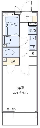 レオネクストシャトーブランカの間取り