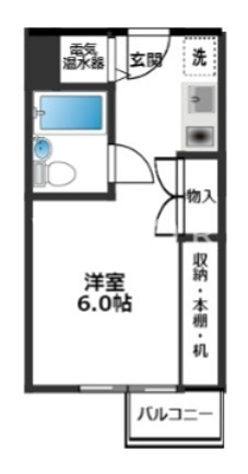 ラフォルテ町田の間取り