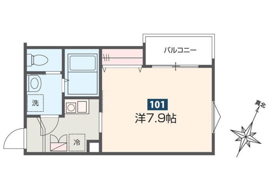 MELDIA京成高砂の間取り