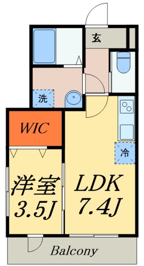 船橋市西習志野のマンションの間取り