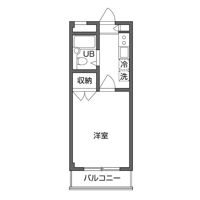 メタルスクエア粕谷の間取り