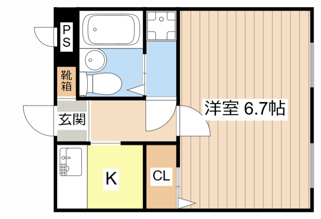 センターコートの間取り