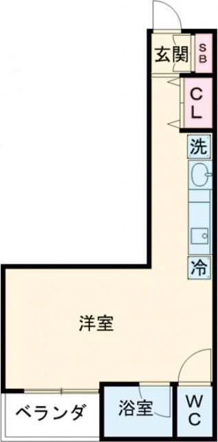 ルミネコート東町の間取り