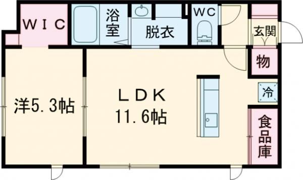 norfino lucioleの間取り