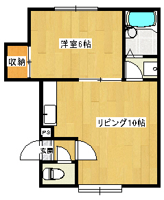シャネル南郷の間取り写真